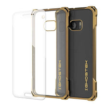 Cargar imagen en el visor de la galería, HTC 10 Case, Ghostek® Covert Gold Series Premium Slim Hybrid | w/Screen Protector | Ultra Fit (Color in image: Clear)