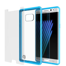 Cargar imagen en el visor de la galería, Note 7 Case Punkcase® LUCID 2.0 Light Blue Series w/ PUNK SHIELD Screen Protector | Ultra Fit (Color in image: teal)
