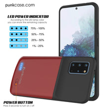 Load image into Gallery viewer, PunkJuice S20+ Plus Battery Case Red - Fast Charging Power Juice Bank with 6000mAh (Color in image: Gold)