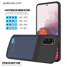 Cargar imagen en el visor de la galería, PunkJuice S20 Battery Case All Blue - Fast Charging Power Juice Bank with 4800mAh (Color in image: Gold)