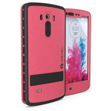 Cargar imagen en el visor de la galería, LG G3 Waterproof Case, Ghostek Atomic Pink W/ Attached Screen Protector Slim Fitted LG G3 (Color in image: pink)