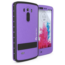 Cargar imagen en el visor de la galería, LG G3 Waterproof Case, Ghostek Atomic PURPLE W/ Attached Screen Protector Slim Fitted LG G3 (Color in image: purple)