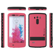 Cargar imagen en el visor de la galería, LG G3 Waterproof Case, Ghostek Atomic Pink W/ Attached Screen Protector Slim Fitted LG G3 (Color in image: black)
