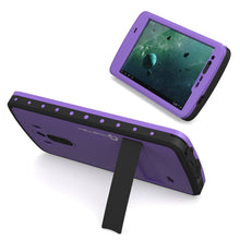 Cargar imagen en el visor de la galería, LG G3 Waterproof Case, Ghostek Atomic PURPLE W/ Attached Screen Protector Slim Fitted LG G3 (Color in image: white)