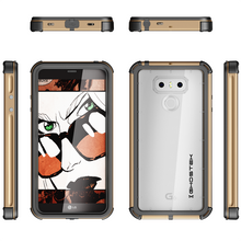 Cargar imagen en el visor de la galería, LG G6 WATERPROOF CASE | ATOMIC 3 SERIES | GOLD (Color in image: Red)
