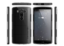 Cargar imagen en el visor de la galería, LG V10 Case, Ghostek® Cloak Black Slim Hybrid Impact Armor Cover | Lifetime Warranty Exchange (Color in image: red)