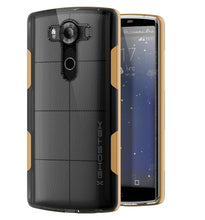 Cargar imagen en el visor de la galería, LG V10 Case, Ghostek® Cloak Gold Slim Hybrid Impact Armor Cover | Lifetime Warranty Exchange (Color in image: gold)