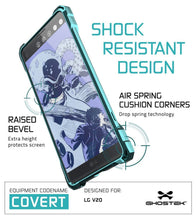 Cargar imagen en el visor de la galería, LG v20 Case, Ghostek® Covert Teal, Premium Impact Protective Armor | Lifetime Warranty Exchange (Color in image: space grey)