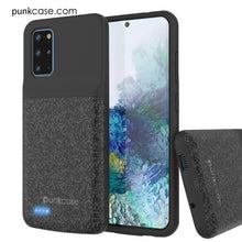 Cargar imagen en el visor de la galería, PunkJuice S20+ Plus Battery Case Patterned Black - Fast Charging Power Juice Bank with 6000mAh (Color in image: Rose-Gold)