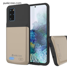Cargar imagen en el visor de la galería, PunkJuice S20+ Plus Battery Case Gold - Fast Charging Power Juice Bank with 6000mAh (Color in image: Rose-Gold)