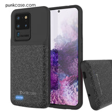 Cargar imagen en el visor de la galería, PunkJuice S20 Ultra Battery Case Patterned Black - Fast Charging Power Juice Bank with 6000mAh (Color in image: Rose-Gold)