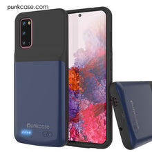 Cargar imagen en el visor de la galería, PunkJuice S20 Battery Case All Blue - Fast Charging Power Juice Bank with 4800mAh (Color in image: Rose-Gold)