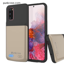Cargar imagen en el visor de la galería, PunkJuice S20 Battery Case Gold - Fast Charging Power Juice Bank with 4800mAh (Color in image: Red)