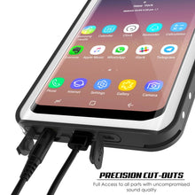 Load image into Gallery viewer, Galaxy S9 Waterproof Case, Punkcase StudStar White Thin 6.6ft Underwater IP68 Shock/Snow Proof (Color in image: light blue)