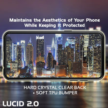 Cargar imagen en el visor de la galería, Maintains the Aesthet While Keeping cs of Your Phone t Protected + SOFT TPU BUMPER LUCID 2.0 (Color in image: clear)