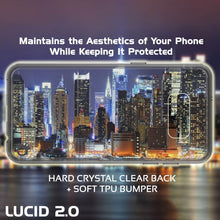 Cargar imagen en el visor de la galería, Maintains the Aesthetics of Your Phone While Keeping It Protected + SOFT TPU BUMPER LUCID 2.0 (Color in image: crystal pink)