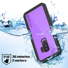 Load image into Gallery viewer, Galaxy S9 Plus Waterproof Case PunkCase StudStar Purple Thin 6.6ft Underwater IP68 Shock/Snow Proof (Color in image: pink)