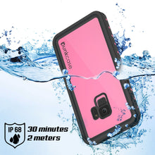 Load image into Gallery viewer, Galaxy S9 Waterproof Case PunkCase StudStar Pink Thin 6.6ft Underwater IP68 Shock/Snow Proof (Color in image: teal)