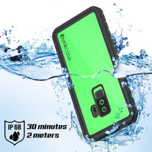 Load image into Gallery viewer, Galaxy S9 Plus Waterproof Case PunkCase StudStar Light Green Thin 6.6ft Underwater IP68 ShockProof (Color in image: pink)