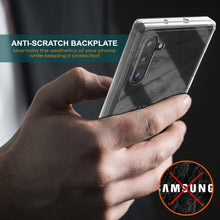 Cargar imagen en el visor de la galería, Galaxy Note 10 Punkcase Lucid-2.0 Series Slim Fit Armor Clear Case Cover (Color in image: Purple)