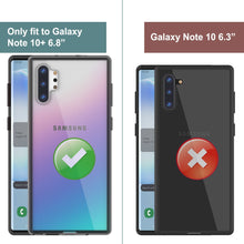 Load image into Gallery viewer, Galaxy Note 10+ Plus Punkcase Lucid-2.0 Series Slim Fit Armor Crystal Black Case Cover (Color in image: Teal)