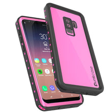 Load image into Gallery viewer, Galaxy S9 Plus Waterproof Case PunkCase StudStar Pink Thin 6.6ft Underwater IP68 Shock/Snow Proof (Color in image: purple)