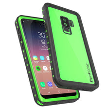 Load image into Gallery viewer, Galaxy S9 Plus Waterproof Case PunkCase StudStar Light Green Thin 6.6ft Underwater IP68 ShockProof (Color in image: purple)