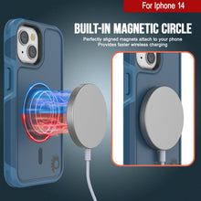Cargar imagen en el visor de la galería, For Iphone 14 Built-in MAGNETIC CIRCLE Perfectly aligned magnets attach to your phone Provides faster wireless charging (Color in image: Yellow)