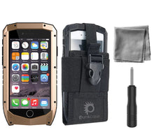 Cargar imagen en el visor de la galería, iPhone 6s/6 Case, Punkcase Metallic PRO Gold Series Cover W/ Attached Screen Protector | Touch-ID (Color in image: Neon)