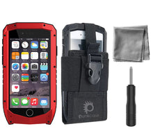 Cargar imagen en el visor de la galería, iPhone 6s/6 Case, Punkcase Metallic PRO Red Series Cover W/ Attached Screen Protector | Touch-ID (Color in image: White)