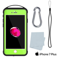 Cargar imagen en el visor de la galería, iPhone 8+ Plus Waterproof Case, Punkcase ALPINE Series, Light Green | Heavy Duty Armor Cover (Color in image: pink)