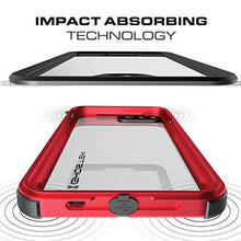 Cargar imagen en el visor de la galería, iPhone 7+ Plus Waterproof Case, Ghostek® Atomic 3.0 Teal Series (Color in image: Red)