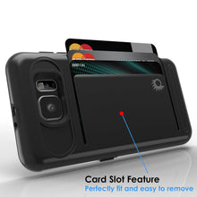 Load image into Gallery viewer, Galaxy s6 Case PunkCase CLUTCH Black Series Slim Armor Soft Cover Case w/ Tempered Glass (Color in image: Grey)