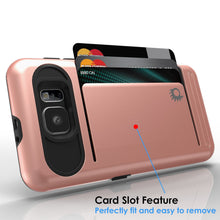 Load image into Gallery viewer, Galaxy S6 EDGE Plus Case PunkCase CLUTCH Rose Gold Series Slim Armor Soft Cover w/ Screen Protector (Color in image: Silver)