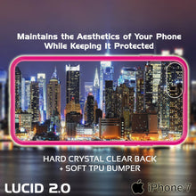 Cargar imagen en el visor de la galería, iPhone 8+ Plus Case Punkcase® LUCID 2.0 Pink Series w/ PUNK SHIELD Screen Protector | Ultra Fit (Color in image: light blue)
