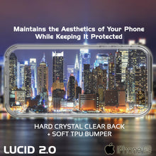 Cargar imagen en el visor de la galería, iPhone SE/5S/5 Case Punkcase® LUCID 2.0 Crystal Black Series w/ PUNK SHIELD Screen Protector | Ultra Fit (Color in image: light blue)