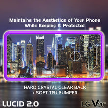 Cargar imagen en el visor de la galería, LG v20 Case Punkcase® LUCID 2.0 Purple Series w/ PUNK SHIELD Glass Screen Protector | Ultra Fit (Color in image: teal)