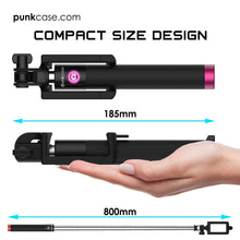 Cargar imagen en el visor de la galería, Punkcase COMPACT SIZE DESIGN a i880 me (Color in image: Black)