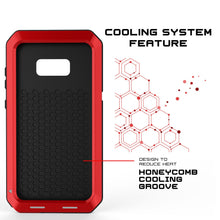 Load image into Gallery viewer, COOLING SYSTEM FEATURE DESIGN TO REDUCE HEAT HONEYCOMB COOLING GROOVE (Color in image: white)