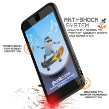 Cargar imagen en el visor de la galería, iPhone 8+ Plus Case Punkcase® LUCID 2.0 Black Series w/ PUNK SHIELD Screen Protector | Ultra Fit (Color in image: teal)