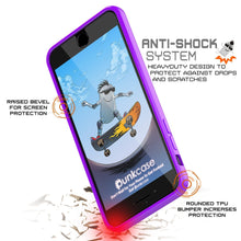 Cargar imagen en el visor de la galería, iPhone 8+ Plus Case Punkcase® LUCID 2.0 Purple Series w/ PUNK SHIELD Screen Protector | Ultra Fit (Color in image: light blue)