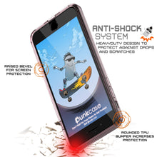 Cargar imagen en el visor de la galería, iPhone 7 Case Punkcase® LUCID 2.0 Crystal Pink Series w/ PUNK SHIELD Screen Protector | Ultra Fit (Color in image: pink)