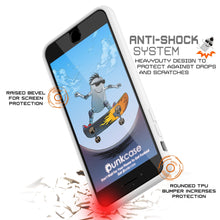 Cargar imagen en el visor de la galería, iPhone 7 Case Punkcase® LUCID 2.0 White Series w/ PUNK SHIELD Screen Protector | Ultra Fit (Color in image: teal)