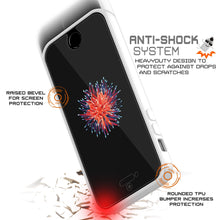 Cargar imagen en el visor de la galería, iPhone SE/5S/5 Case Punkcase® LUCID 2.0 White Series w/ PUNK SHIELD Screen Protector | Ultra Fit (Color in image: black)