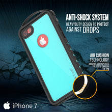 Cargar imagen en el visor de la galería, iPhone SE (4.7") Waterproof Case, Punkcase ALPINE Series, Teal | Heavy Duty Armor Cover (Color in image: light green)