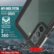 Cargar imagen en el visor de la galería, ANTI-SHOCK A SHOCK-PROOF PROTECTION Meters Drop height 3 6 ee (Color in image: black)