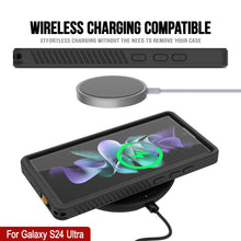 Cargar imagen en el visor de la galería, Funda impermeable para Galaxy S24 Ultra PunkCase StudStar roja fina de 6,6 pies, resistente al agua IP68, a prueba de golpes y nieve