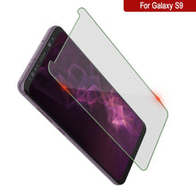 Load image into Gallery viewer, Galaxy S9 Black Punkcase Glass SHIELD Protector de pantalla de vidrio templado de 0,33 mm de grosor y 9H de dureza.