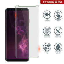 Load image into Gallery viewer, Galaxy S9+ Plus: PUNKCASE Glass SHIELD Protector de pantalla de vidrio templado negro de 0.33mm de grosor y dureza 9H.