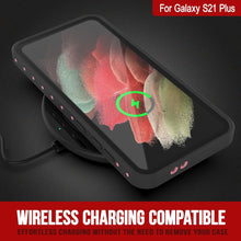 Load image into Gallery viewer, Galaxy S21+ Plus Waterproof Case PunkCase StudStar Pink Thin 6.6ft Underwater IP68 Shock/Snow Proof (Color in image: purple)